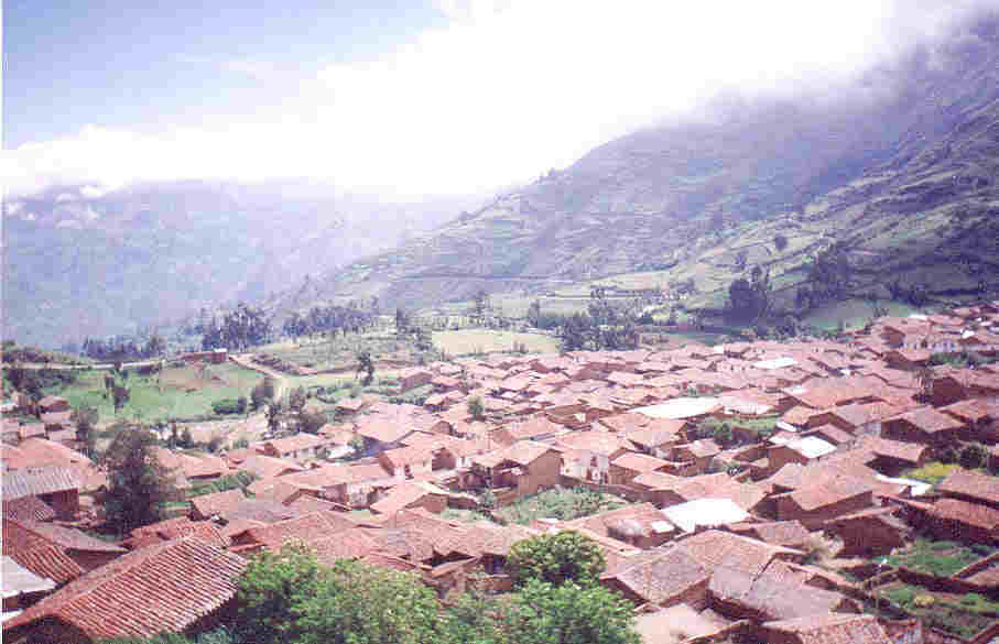 Vista parcial del pueblo